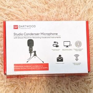 Studio Condenser Microphone - Black